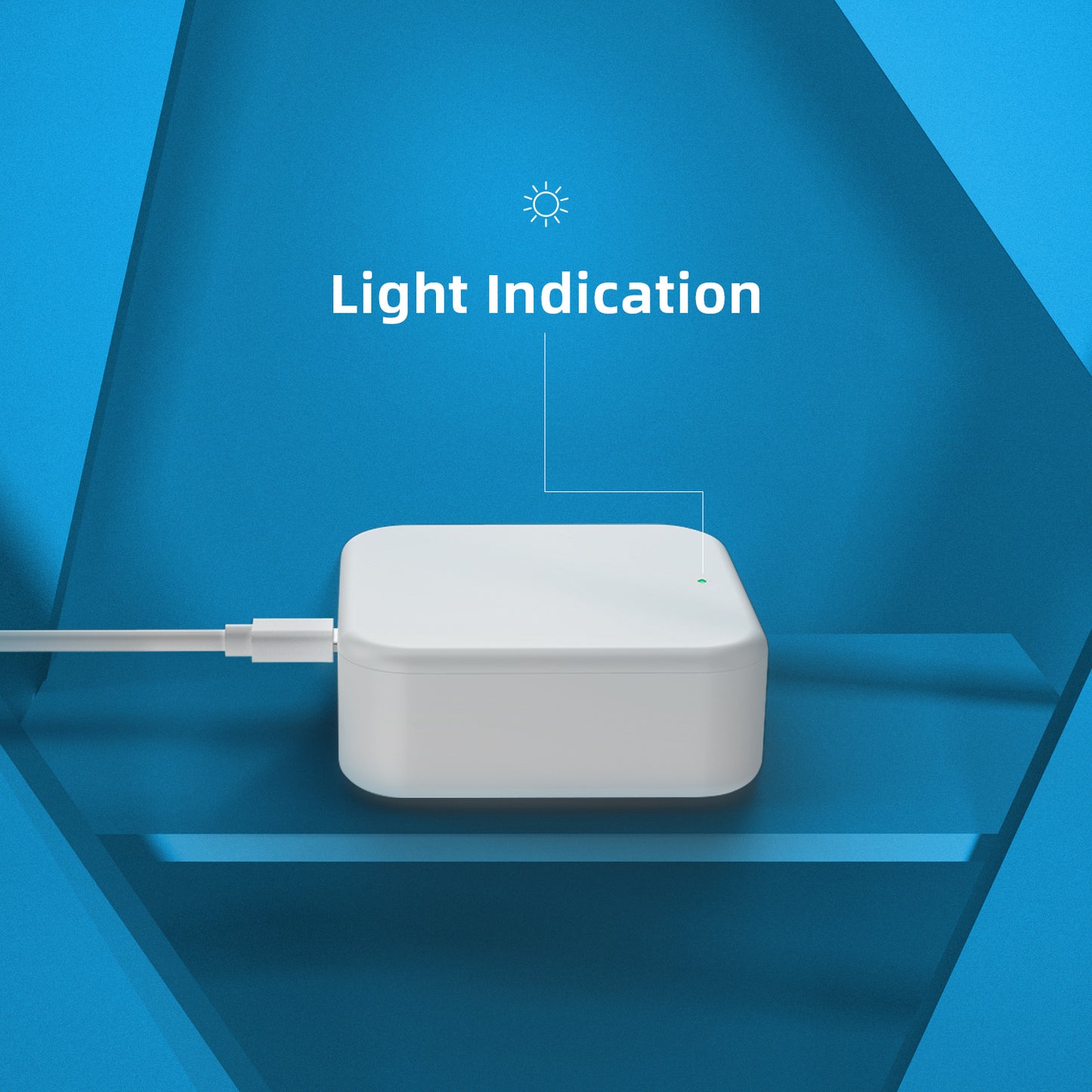 Nyboer WiFi Gateway G2, Remote Control Smart Lock with TTLock App,Work with Alexa and Google Home