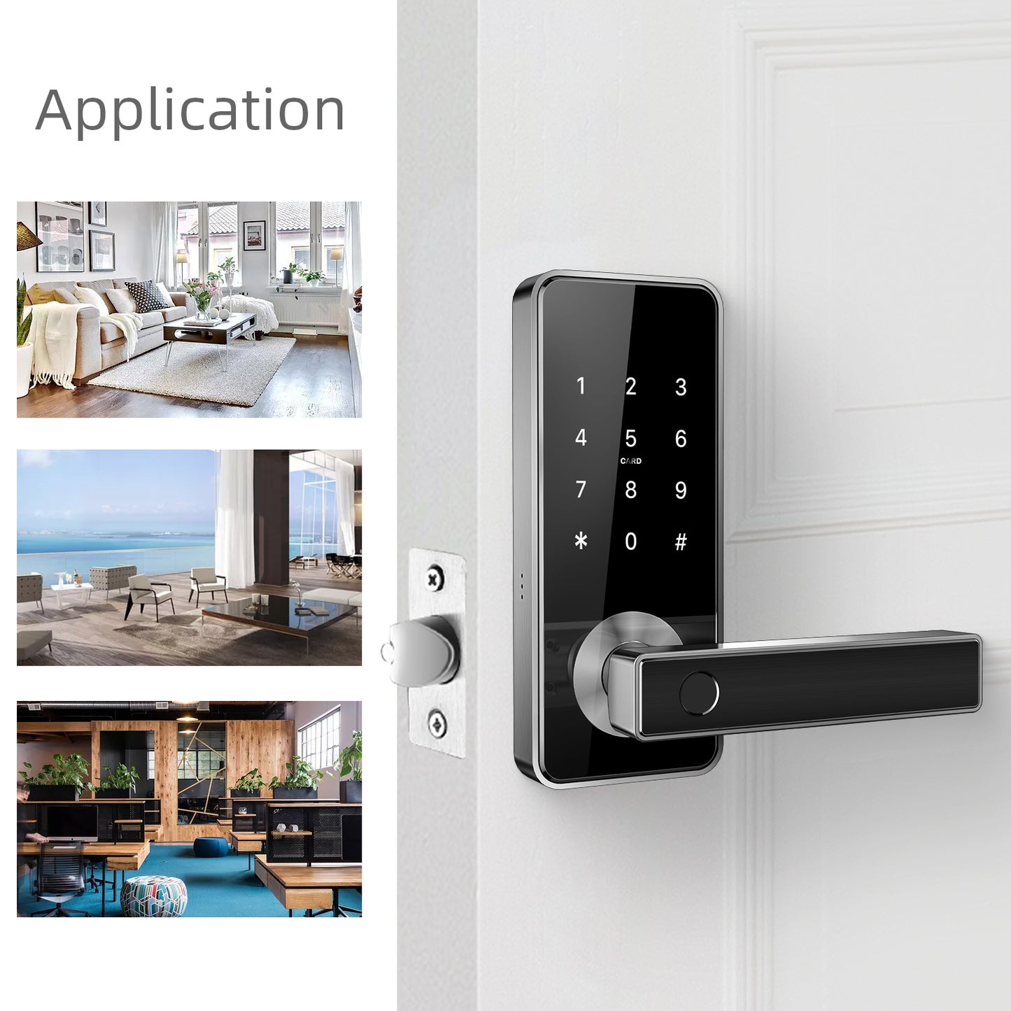 Nyboer Stainless Steel Smart Lock H11B