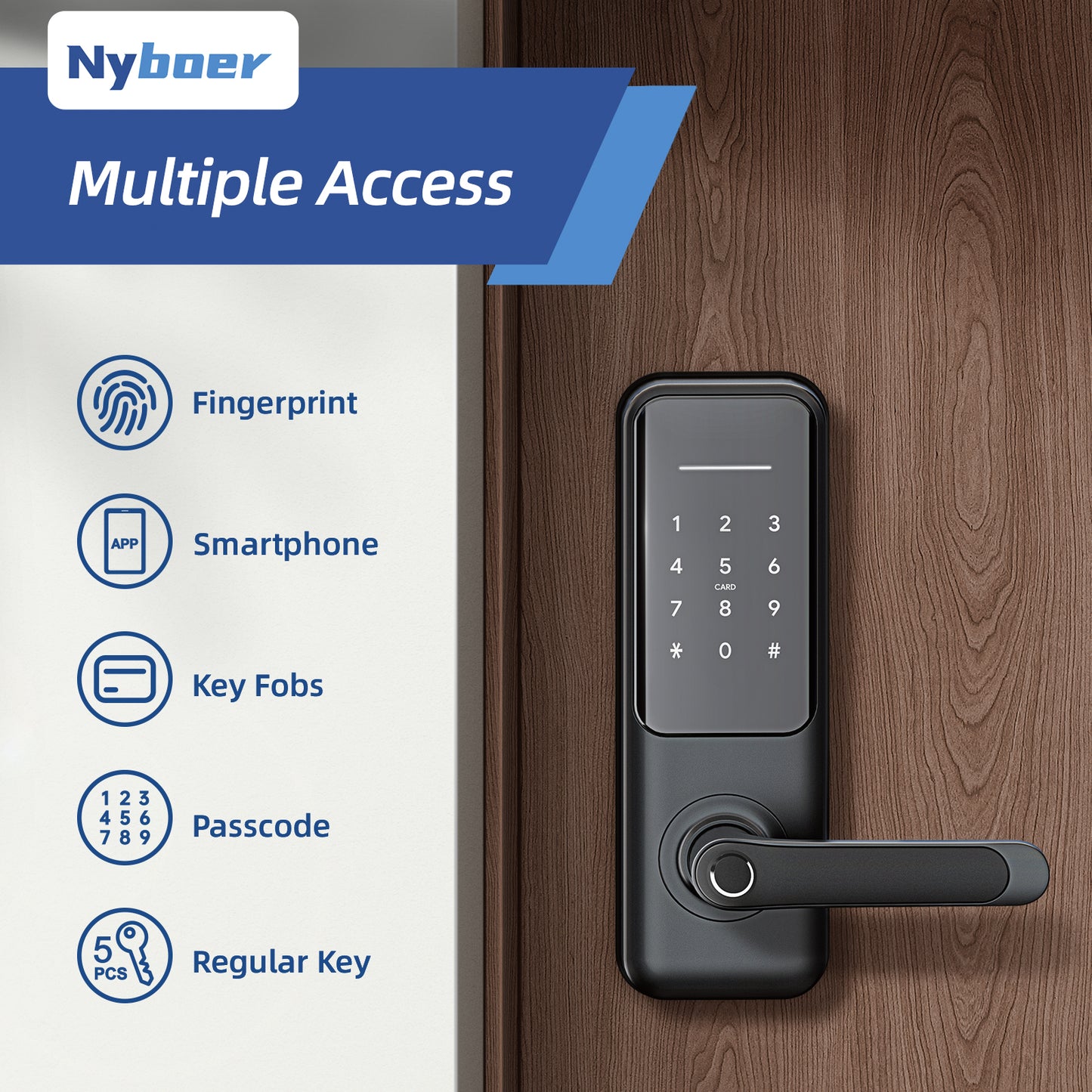 Nyboer Smart Lever Lock H3B Plus